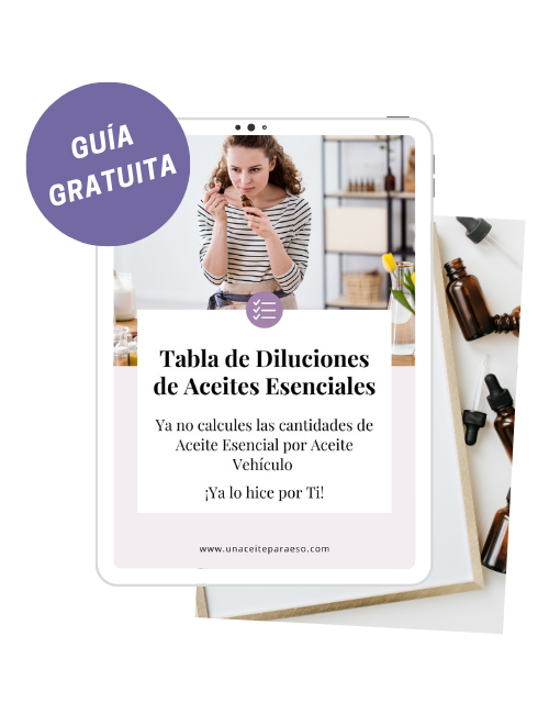 Tabla Diluciones Aceites Esenciales